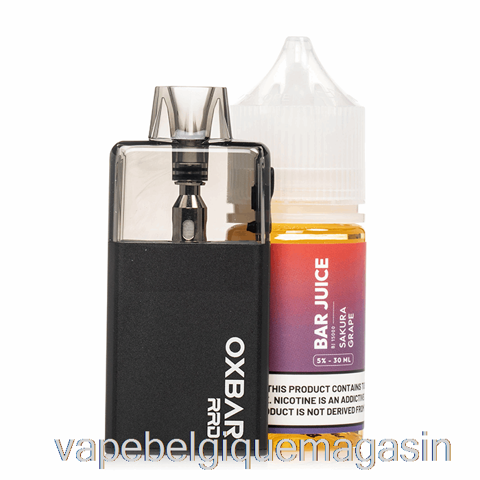 Vape Belgique Bar Juice X Oxbar Rrd Jetable Sakura Grape